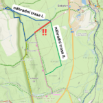 Uzavírka cesty u Babylonu